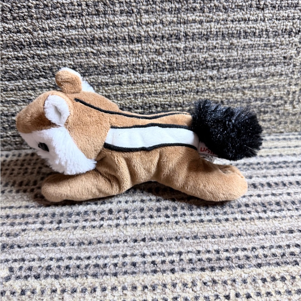 Unipak Plush Animal Trio for Small Pets - Brown, Tan, Pink chipmunk unicorn fox - Picture 2 of 13